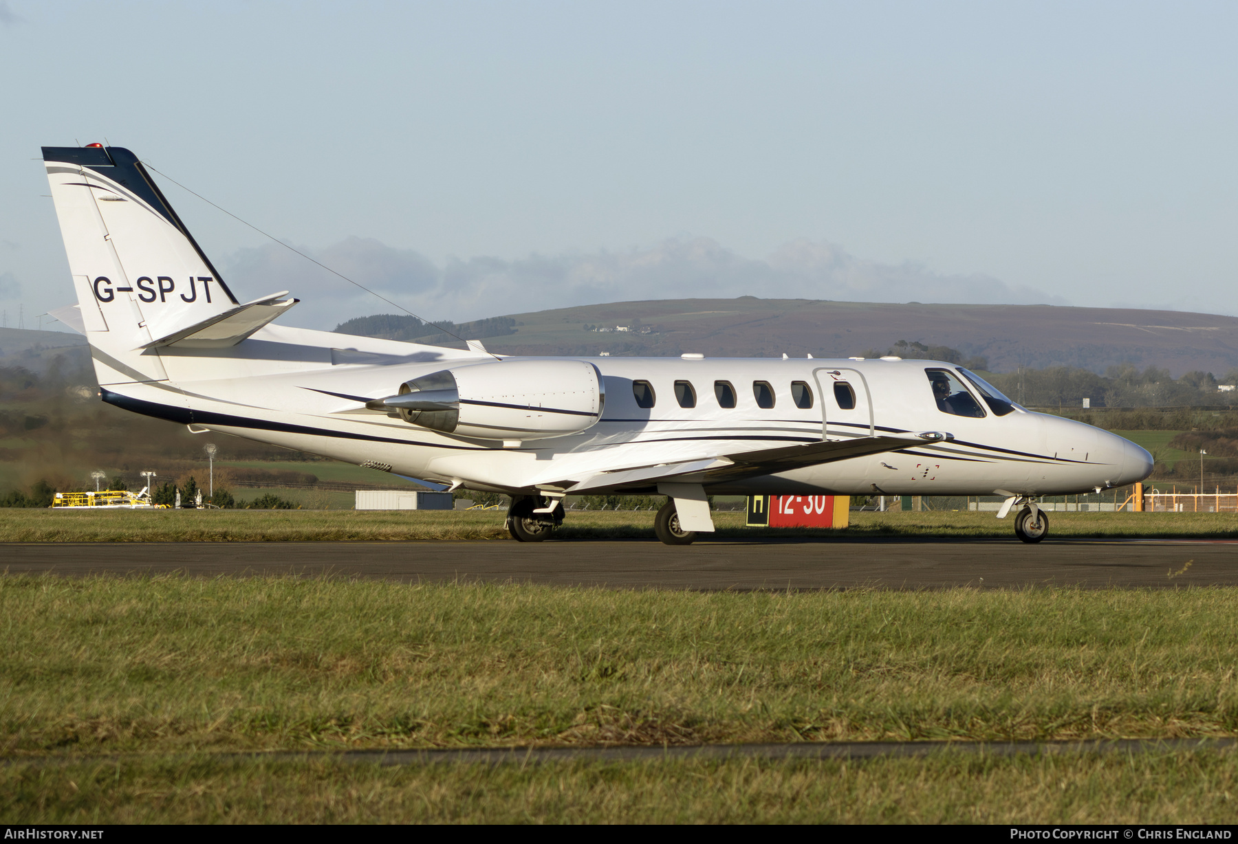 Aircraft Photo of G-SPJT | Cessna 550 Citation Bravo | AirHistory.net #766672