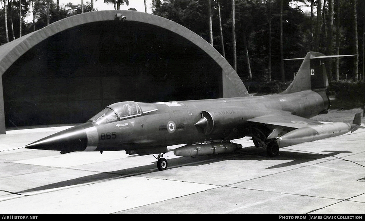 Aircraft Photo of 104865 | Canadair CF-104 Starfighter | Canada - Air Force | AirHistory.net #766673