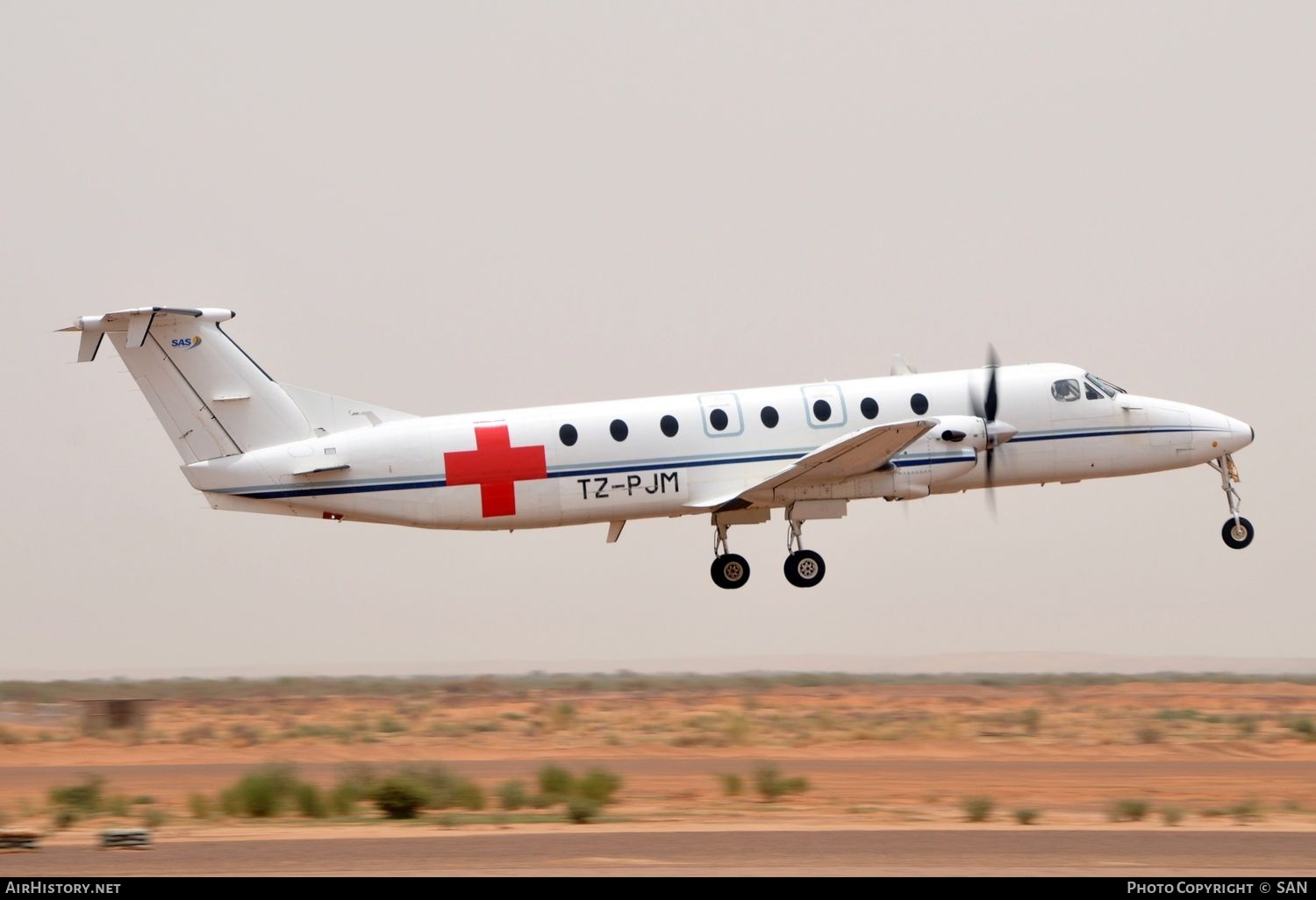 Aircraft Photo of TZ-PJM | Beech 1900C-1 | SAS - Sahel Aviation Service | AirHistory.net #766680