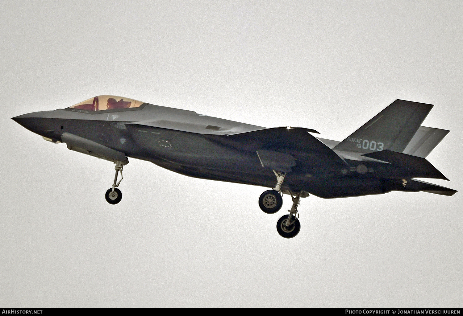 Aircraft Photo of 18-003 | Lockheed Martin F-35A Lightning II | South Korea - Air Force | AirHistory.net #766687