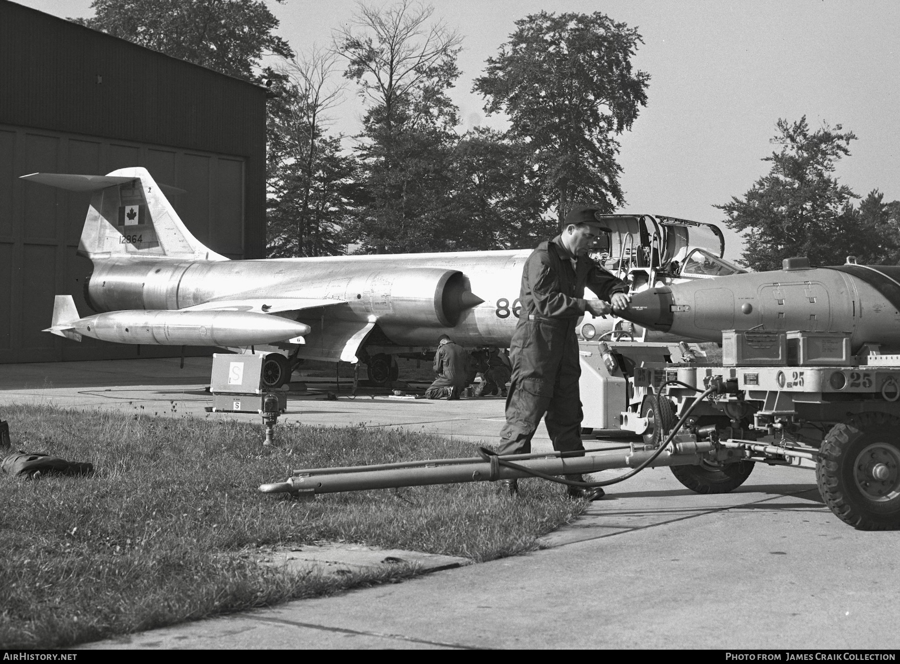 Aircraft Photo of 12864 | Canadair CF-104 Starfighter | Canada - Air Force | AirHistory.net #766692