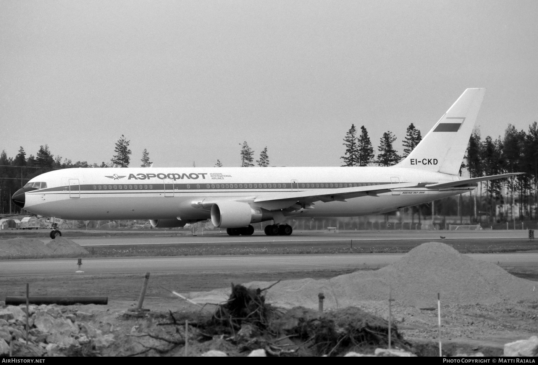 Aircraft Photo of EI-CKD | Boeing 767-3Y0/ER | Aeroflot - Russian International Airlines | AirHistory.net #766697