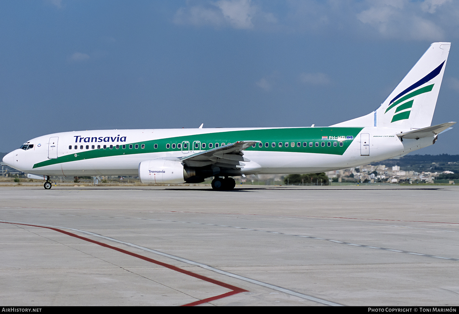 Aircraft Photo of PH-HZI | Boeing 737-8K2 | Transavia | AirHistory.net #766724