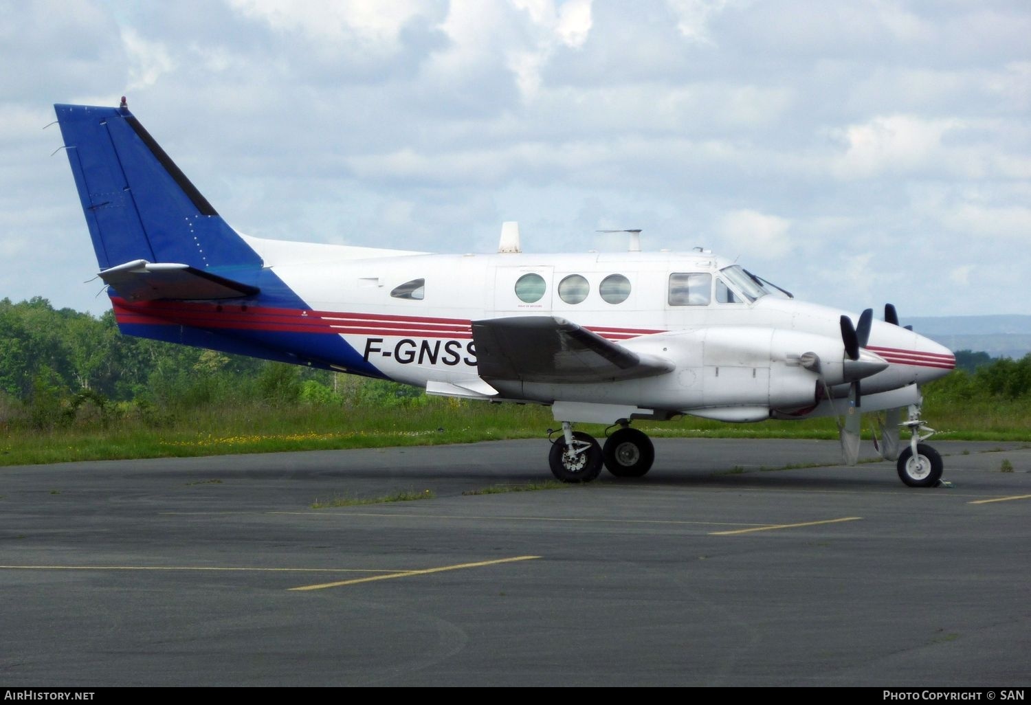 Aircraft Photo of F-GNSS | Beech U-21G Ute | AirHistory.net #766727