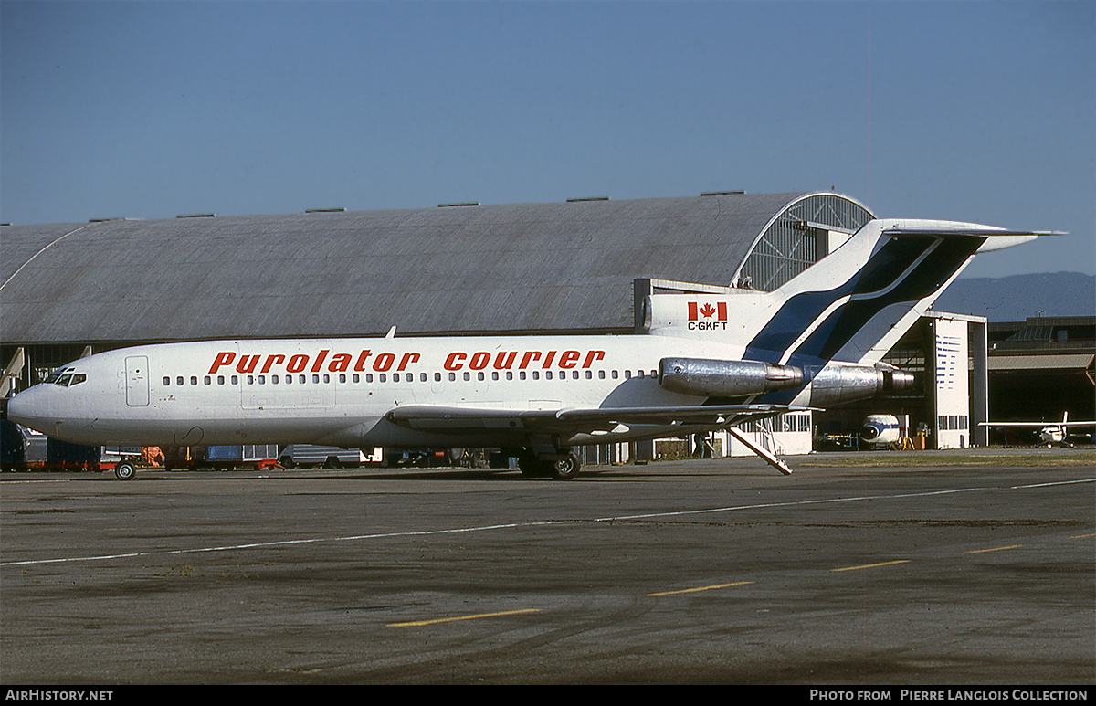 Aircraft Photo of C-GKFT | Boeing 727-172C | Purolator Courier | AirHistory.net #766759