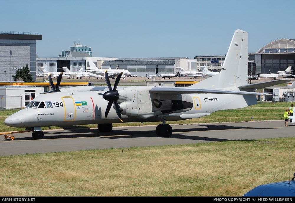Aircraft Photo of UR-EXK | Antonov An-132D | AirHistory.net #766773