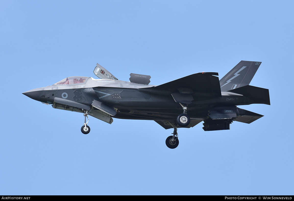 Aircraft Photo of ZM151 | Lockheed Martin F-35B Lightning II | UK - Air Force | AirHistory.net #766809