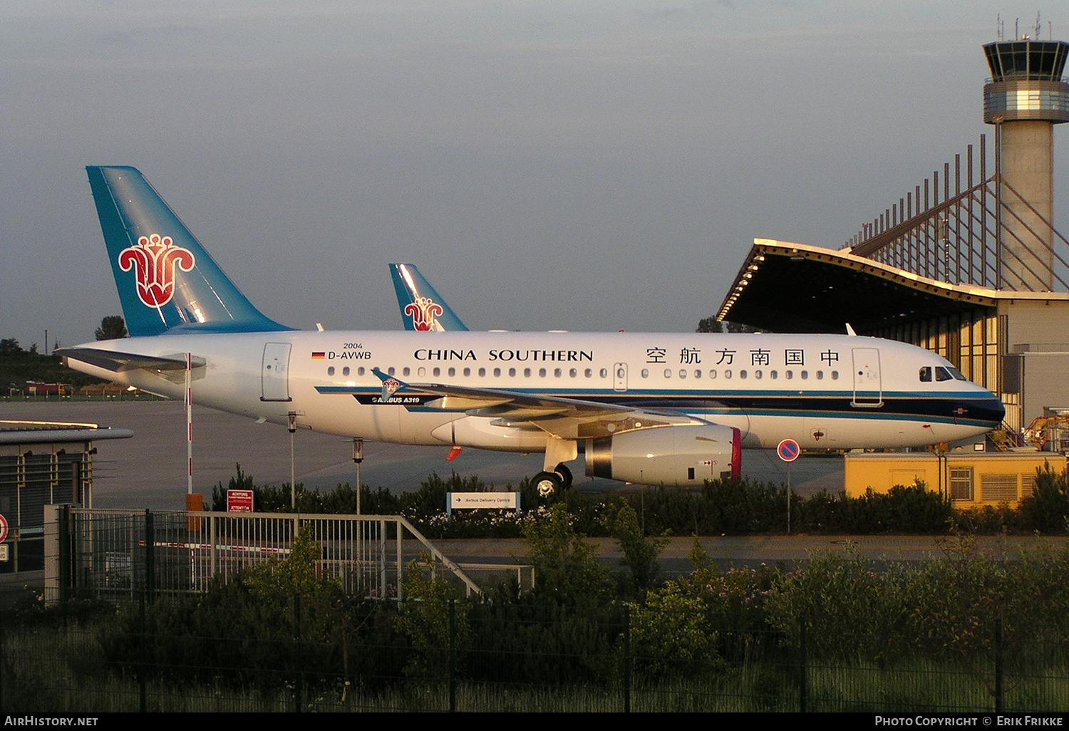 Aircraft Photo of D-AVWB | Airbus A319-132 | China Southern Airlines | AirHistory.net #766811