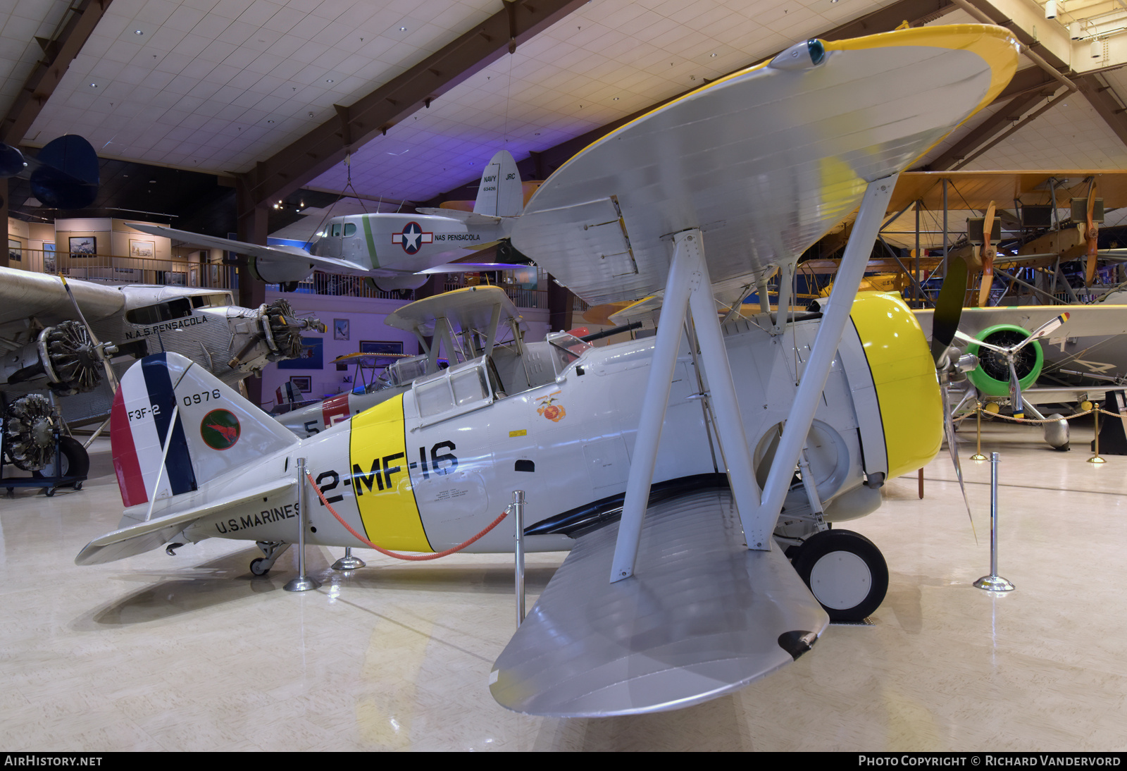 Aircraft Photo of 0976 | Grumman F3F-2 | USA - Marines | AirHistory.net #766832