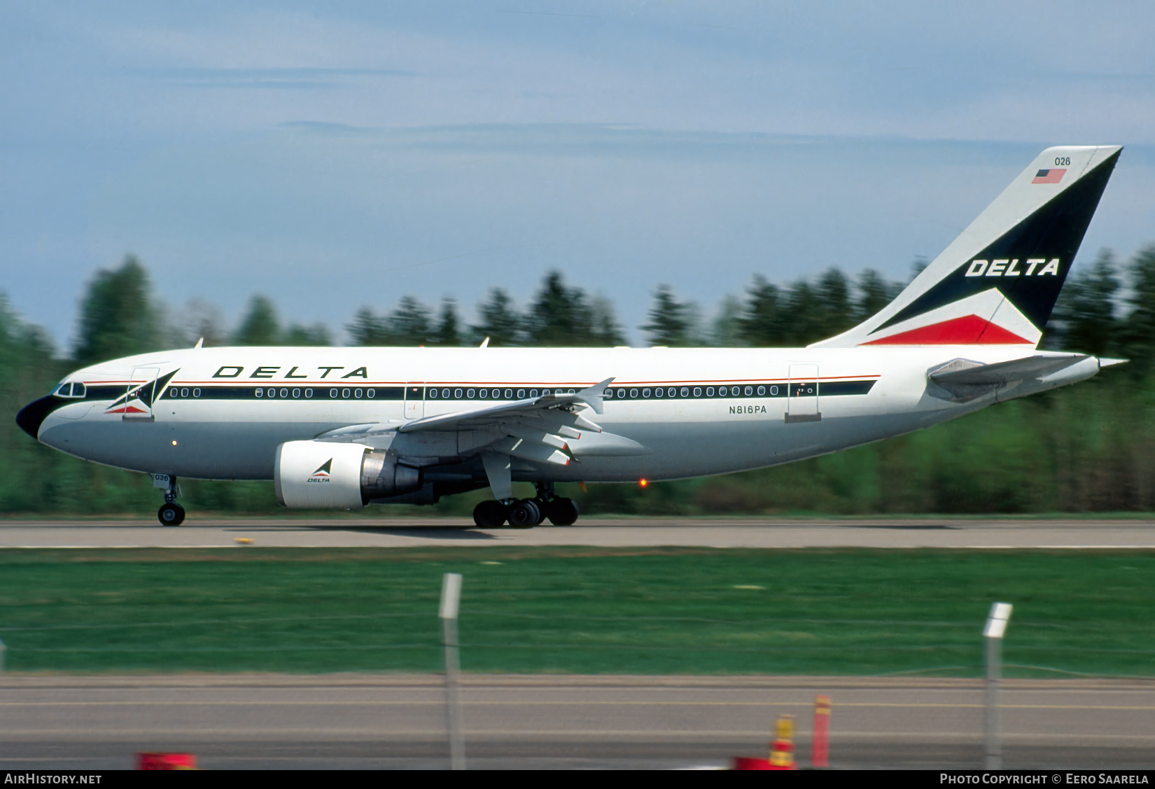 Aircraft Photo of N816PA | Airbus A310-324/ET | Delta Air Lines | AirHistory.net #766838