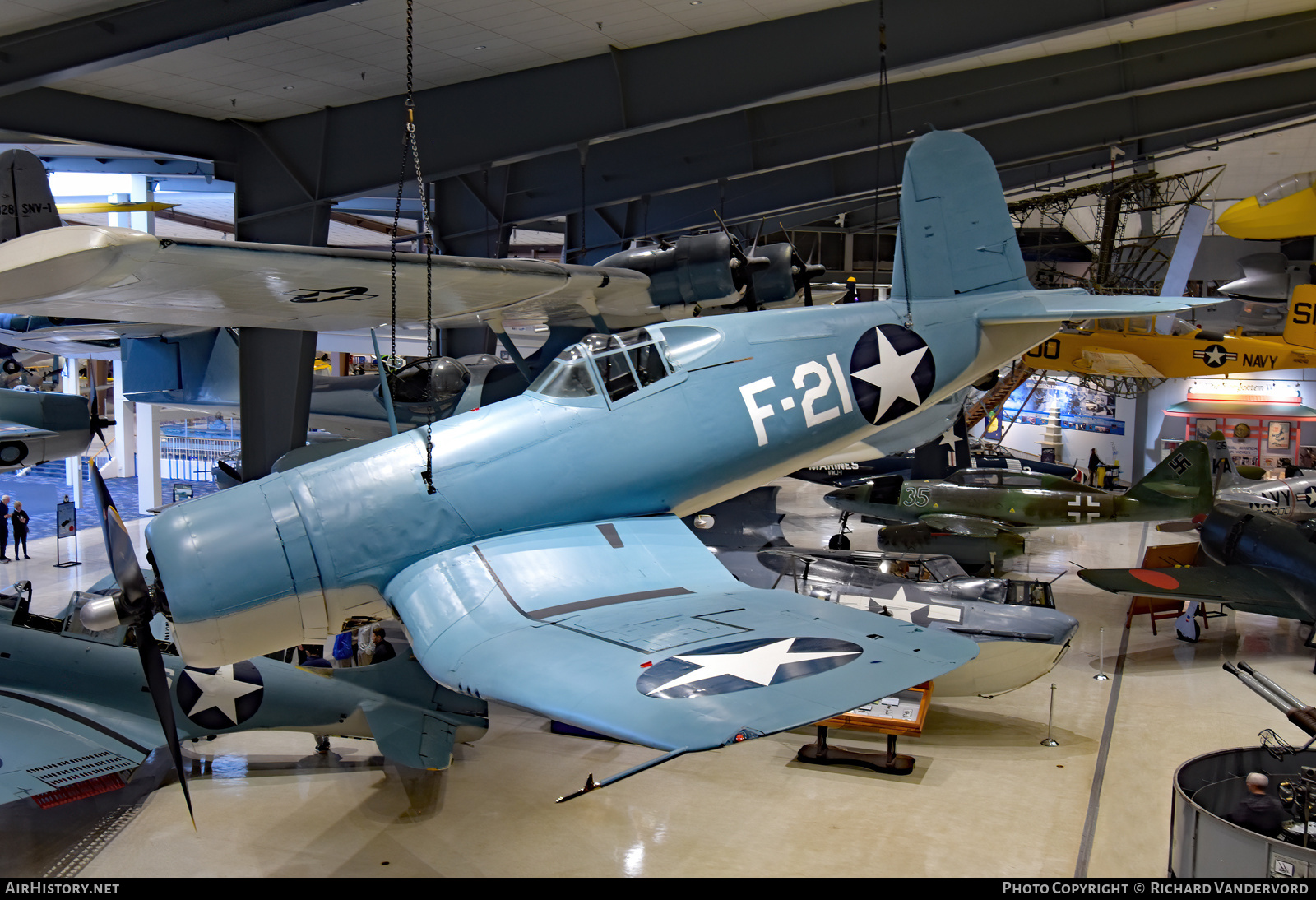 Aircraft Photo of 02465 | Vought F4U-1 Corsair | USA - Navy | AirHistory.net #766839