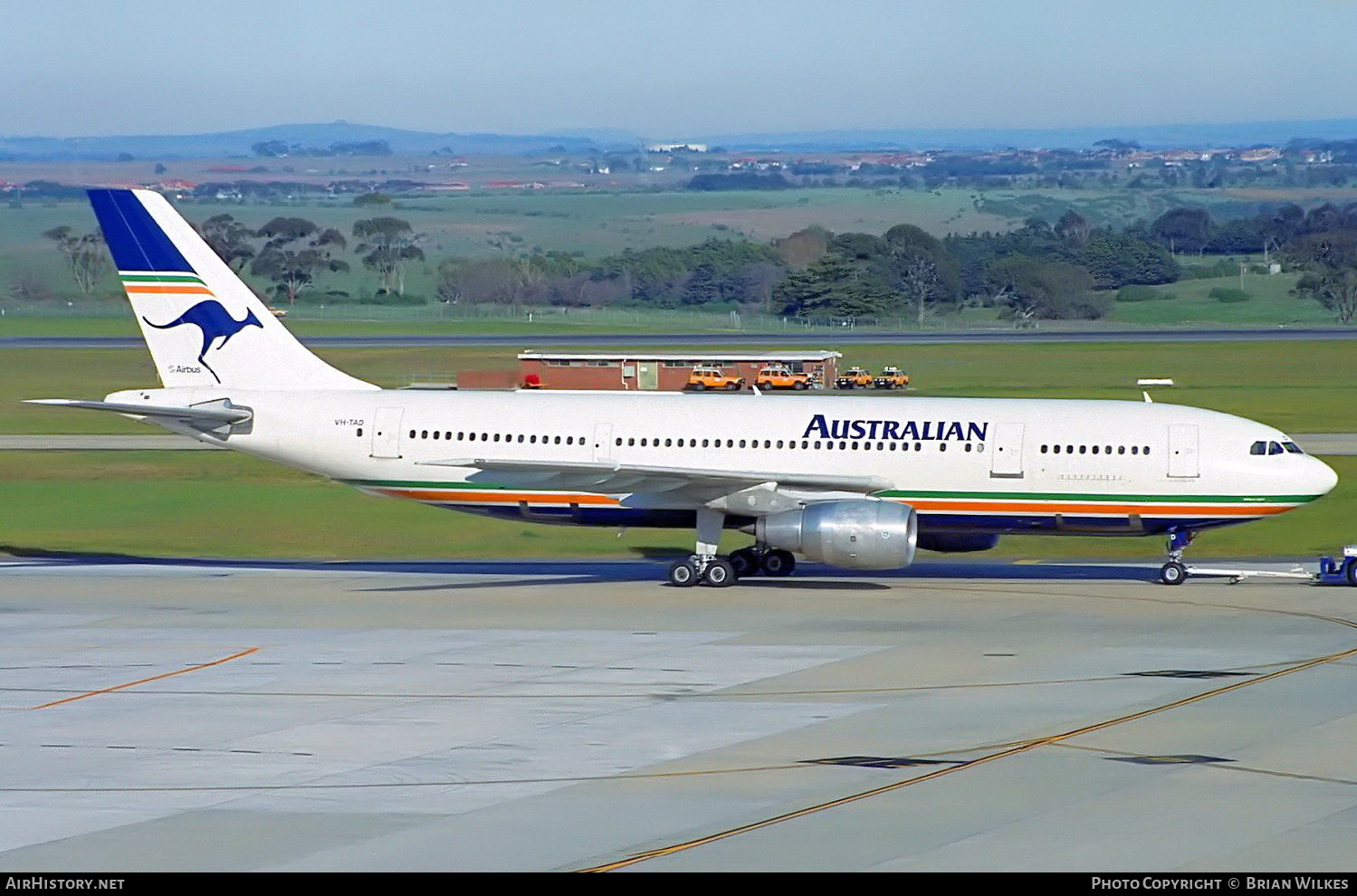 Aircraft Photo of VH-TAD | Airbus A300B4-203 | Australian Airlines | AirHistory.net #766852