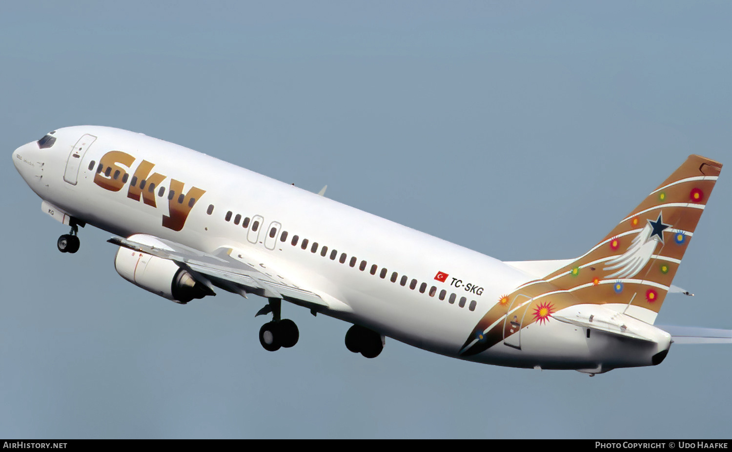 Aircraft Photo of TC-SKG | Boeing 737-4Q8 | Sky Airlines | AirHistory.net #766858