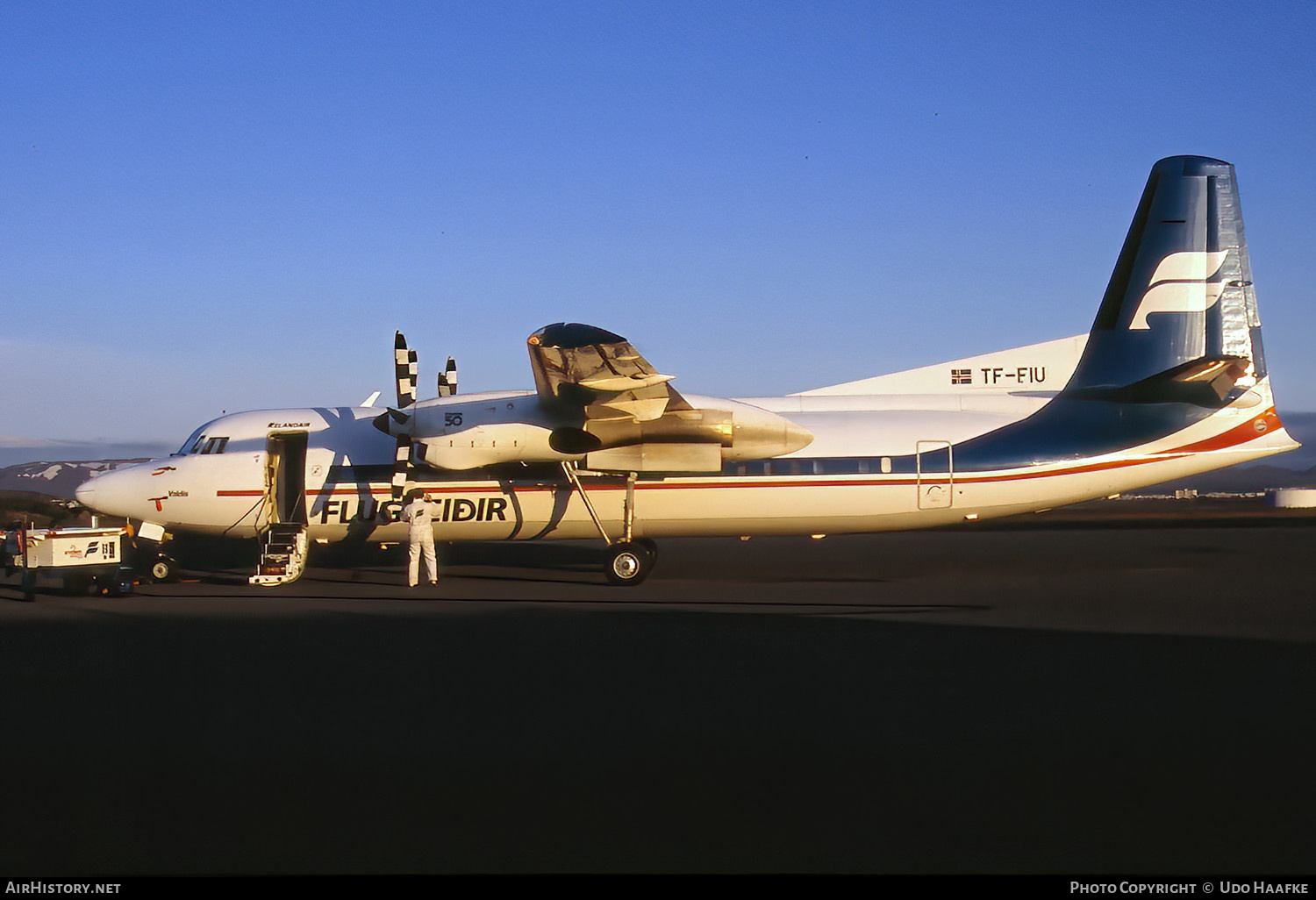 Aircraft Photo of TF-FIU | Fokker 50 | Flugleiðir - Icelandair | AirHistory.net #766870