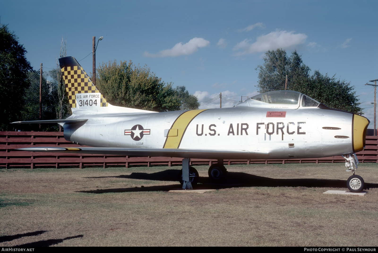 Aircraft Photo of 31404 | North American F-86H Sabre | USA - Air Force | AirHistory.net #766882