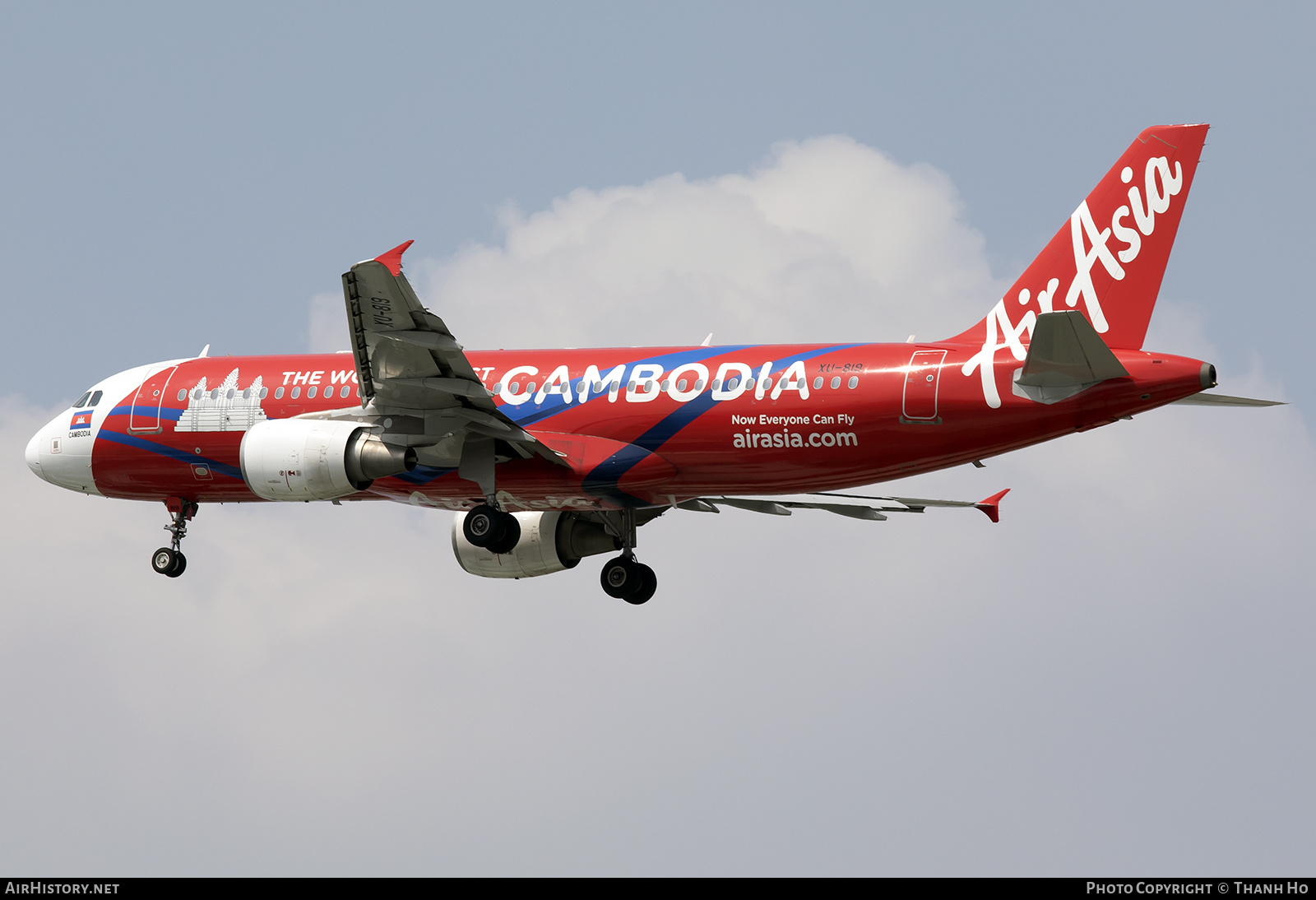 Aircraft Photo of XU-819 | Airbus A320-214 | AirAsia | AirHistory.net #766886