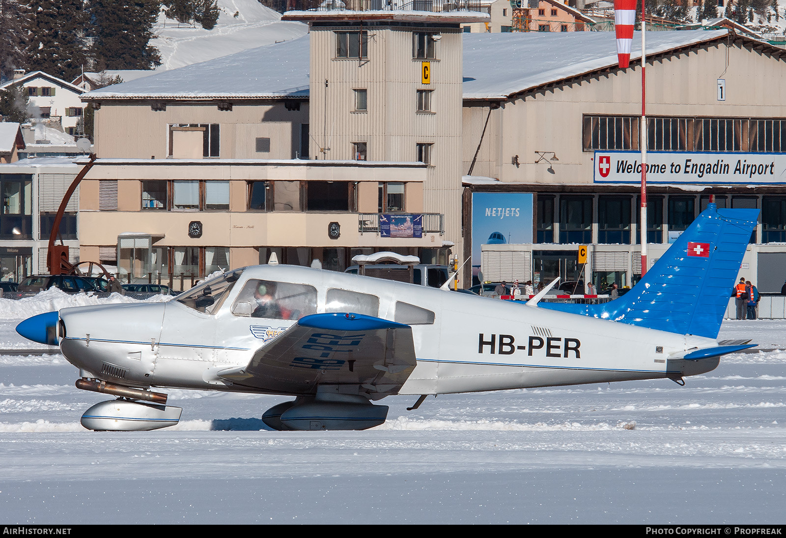 Aircraft Photo of HB-PER | Piper PA-28-181 Archer II | Motorfluggruppe Oberengadin | AirHistory.net #766888