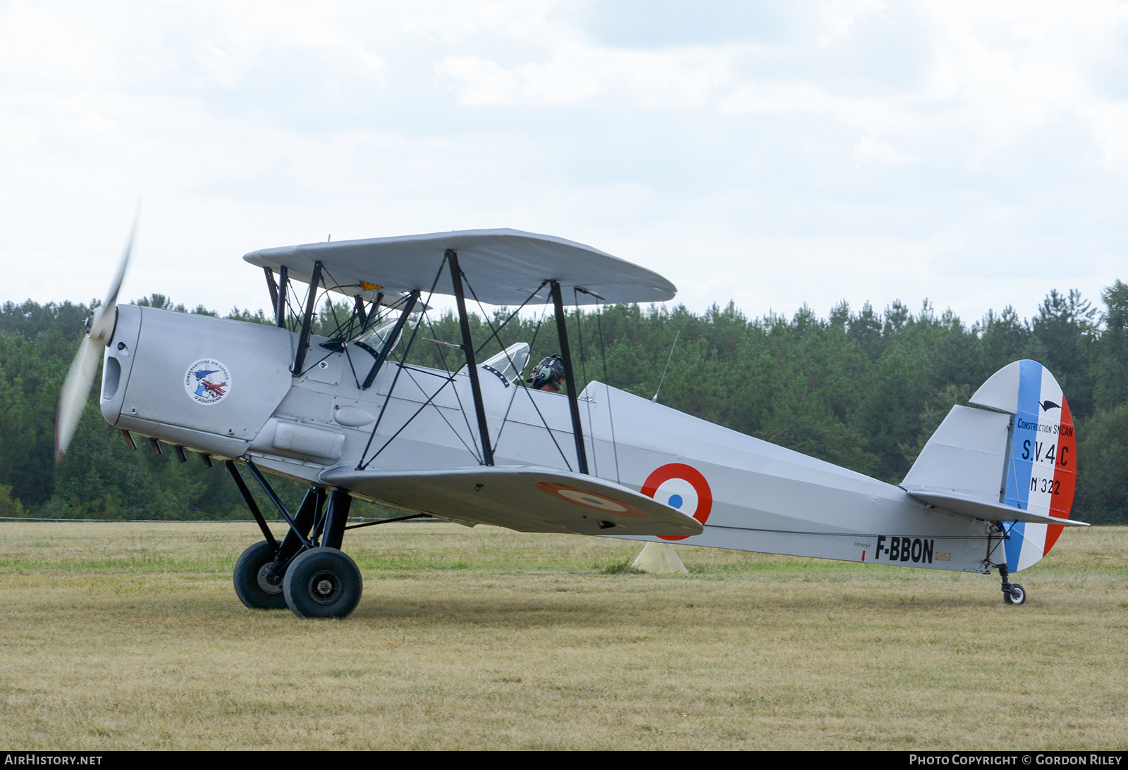 Aircraft Photo of F-BBON | Stampe-Vertongen SV-4C | Conservatoire Air Espace d'Aquitaine | France - Air Force | AirHistory.net #766900