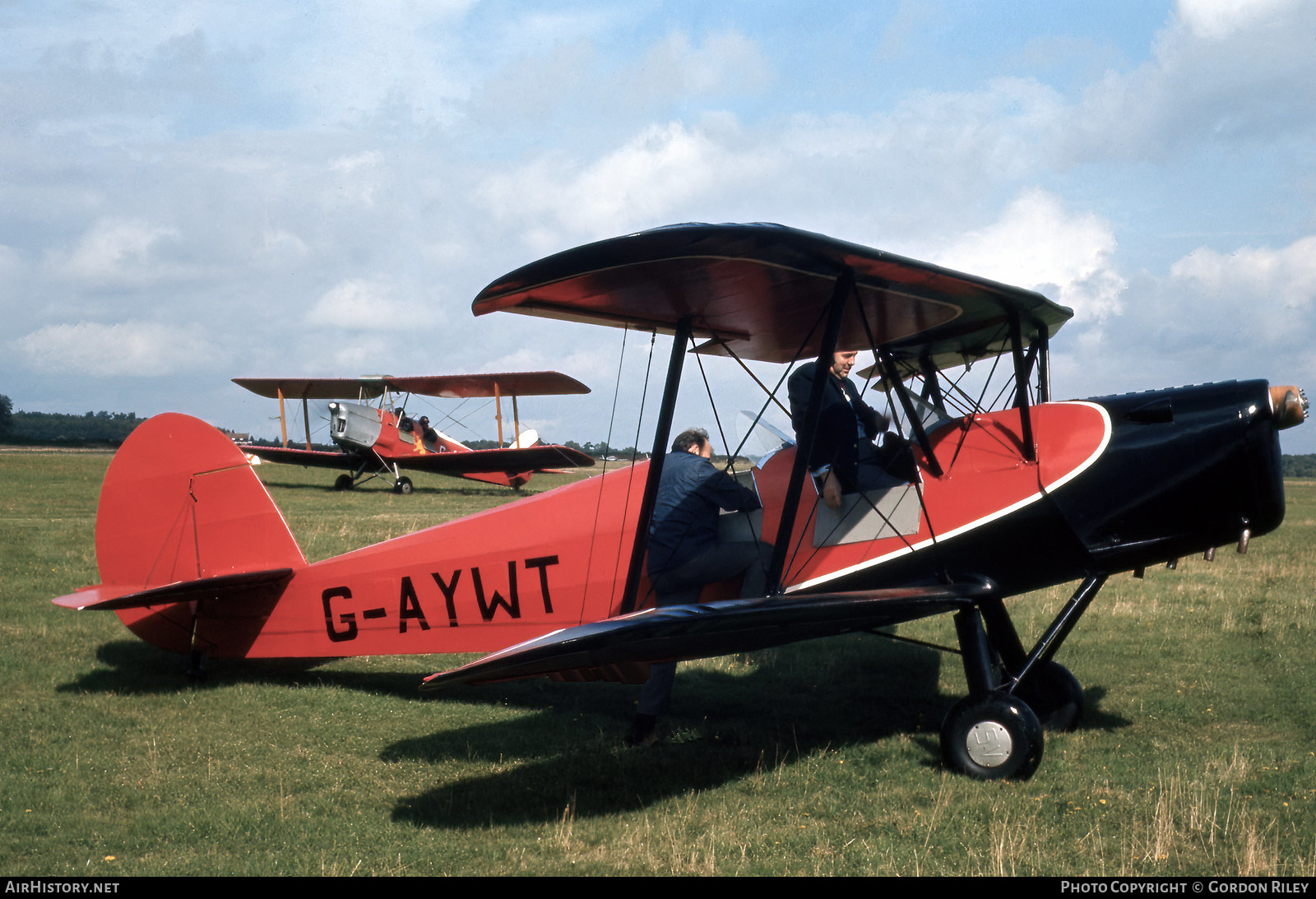Aircraft Photo of G-AYWT | AIA Stampe SV-4C | AirHistory.net #766901