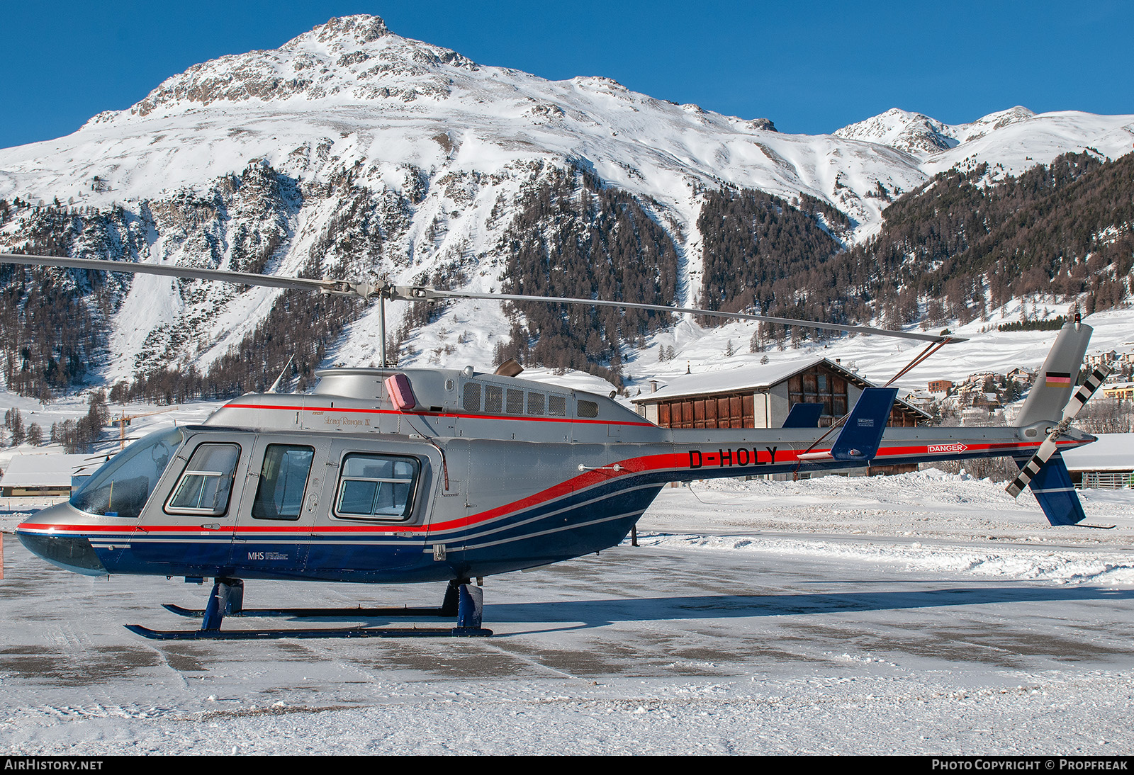 Aircraft Photo of D-HOLY | Bell 206L-4 LongRanger IV | MHS - Munich Helicopter Service | AirHistory.net #766908