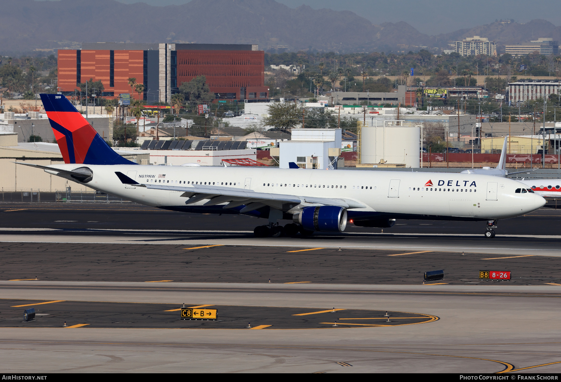 Aircraft Photo of N819NW | Airbus A330-323 | Delta Air Lines | AirHistory.net #766909
