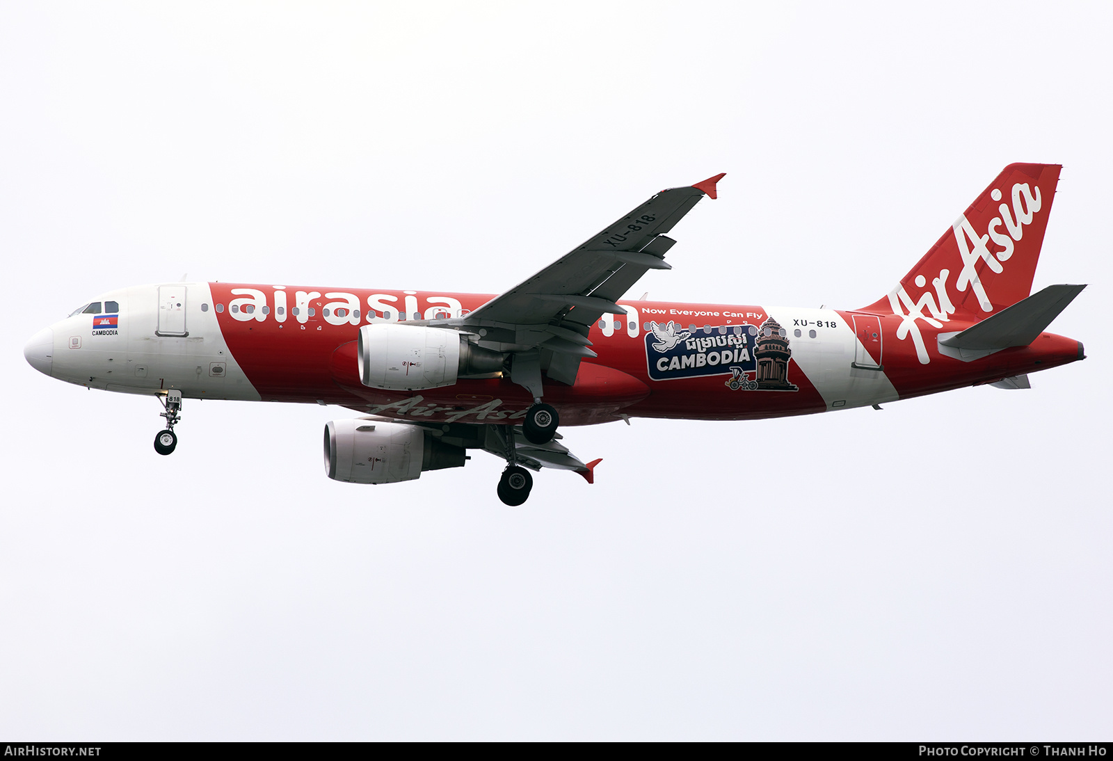 Aircraft Photo of XU-818 | Airbus A320-214 | AirAsia | AirHistory.net #766914