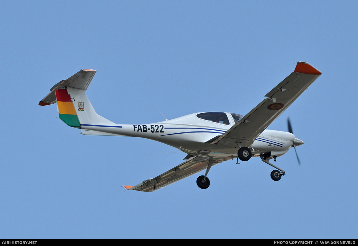 Aircraft Photo of FAB-522 | Diamond DA40 CS Diamond Star | Bolivia - Air Force | AirHistory.net #766930