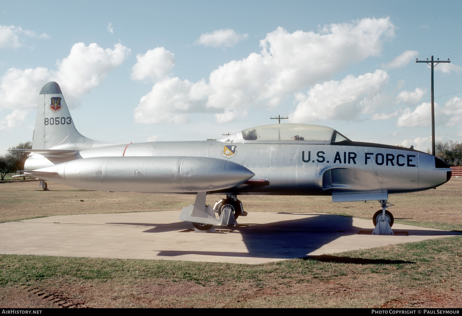Aircraft Photo of 58-0503 / 80503 | Lockheed T-33A | USA - Air Force | AirHistory.net #766931