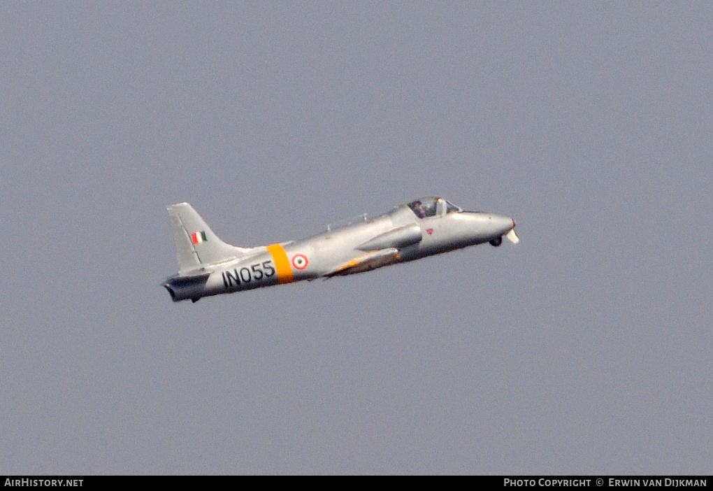 Aircraft Photo of IN055 | Hindustan HJT-16 Kiran I | India - Navy | AirHistory.net #766935