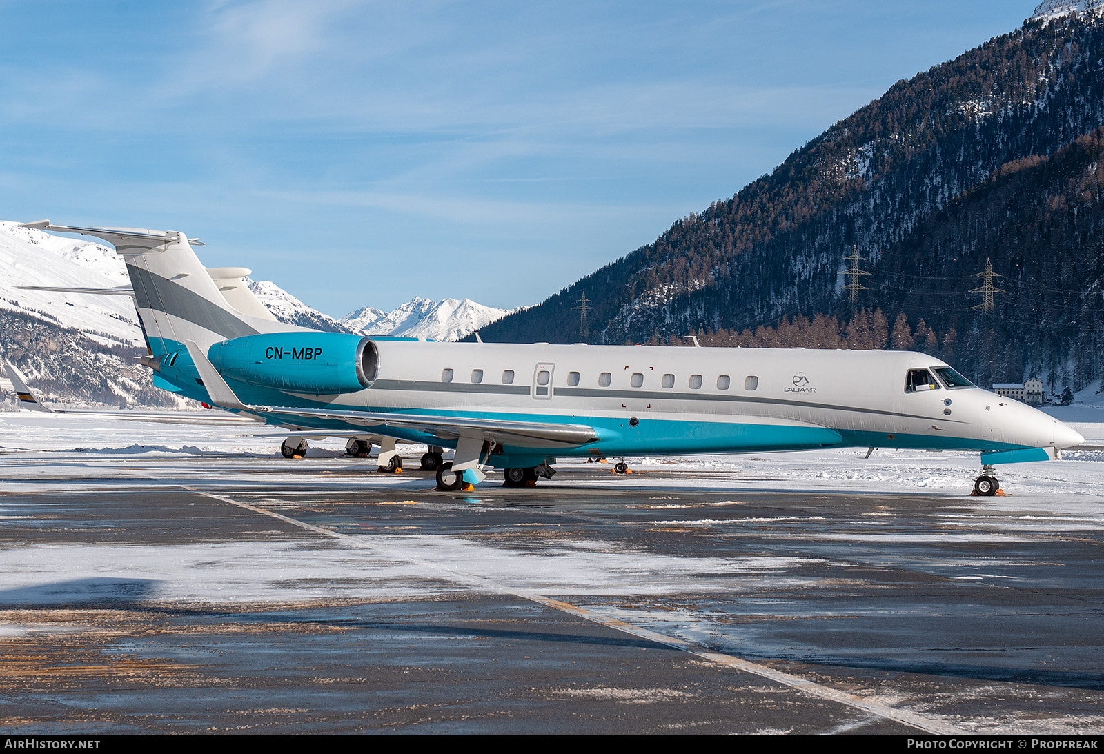 Aircraft Photo of CN-MBP | Embraer Legacy 600 (EMB-135BJ) | Dalia Air | AirHistory.net #766941