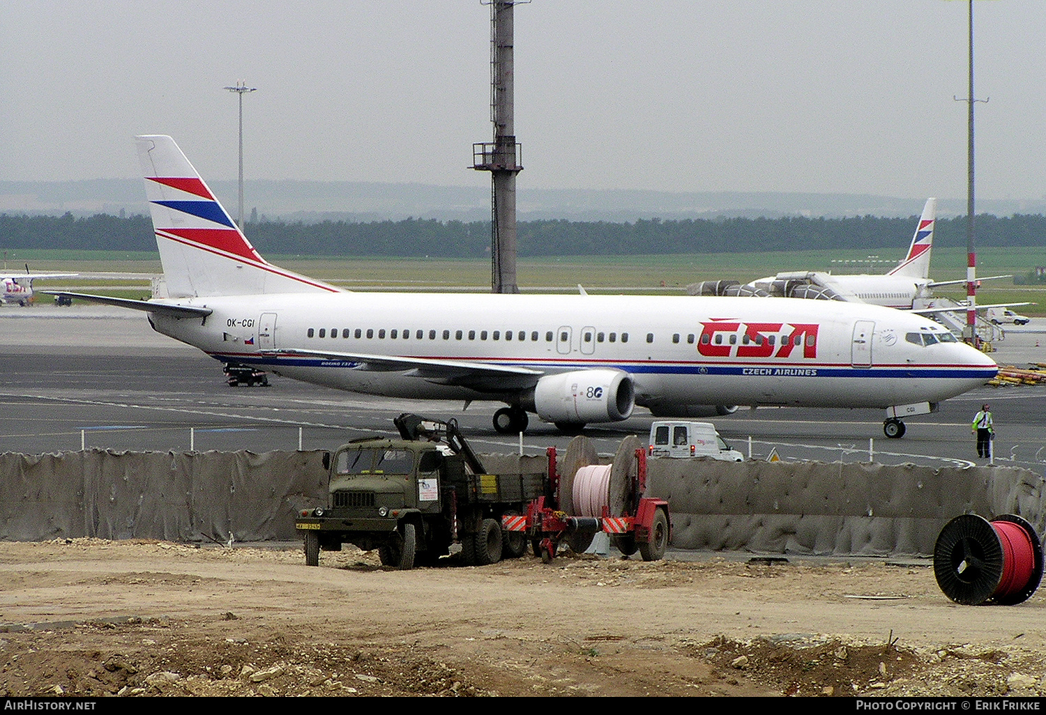 Aircraft Photo of OK-CGI | Boeing 737-49R | ČSA - Czech Airlines | AirHistory.net #766957