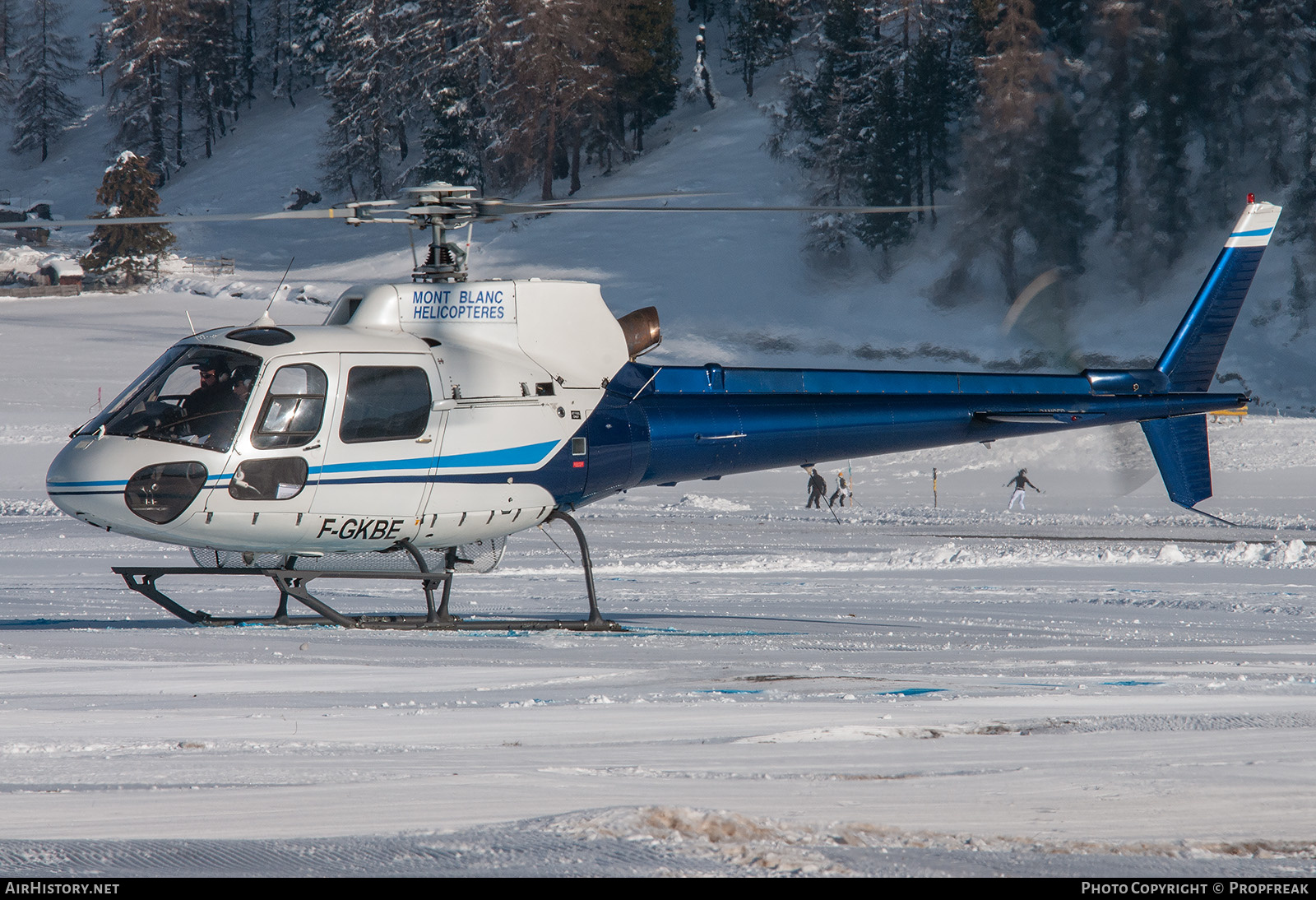 Aircraft Photo of F-GKBE | Aerospatiale AS-350B-2 Ecureuil | Mont Blanc Hélicoptères | AirHistory.net #766959