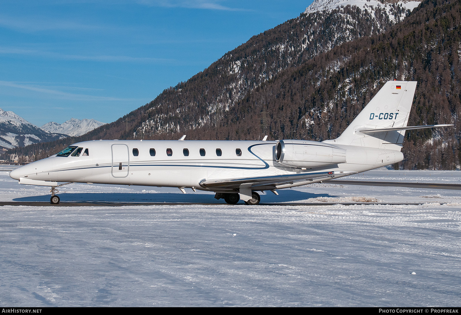 Aircraft Photo of D-COST | Cessna 680 Citation Sovereign | AirHistory.net #766968