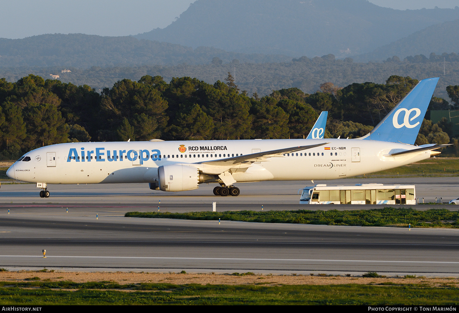 Aircraft Photo of EC-NBM | Boeing 787-9 Dreamliner | Air Europa | AirHistory.net #766984