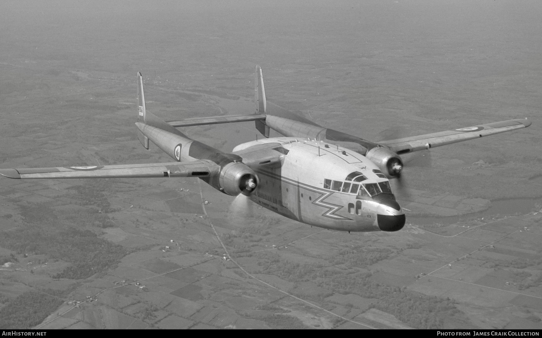Aircraft Photo of 22101 | Fairchild C-119F Flying Boxcar | Canada - Air Force | AirHistory.net #766992