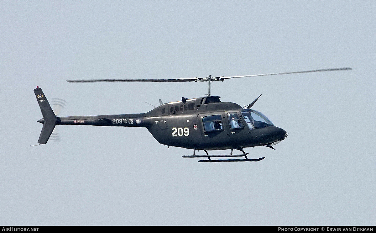 Aircraft Photo of 209 | Bell TH-67A Creek (TH-206) | Taiwan - Army | AirHistory.net #766994