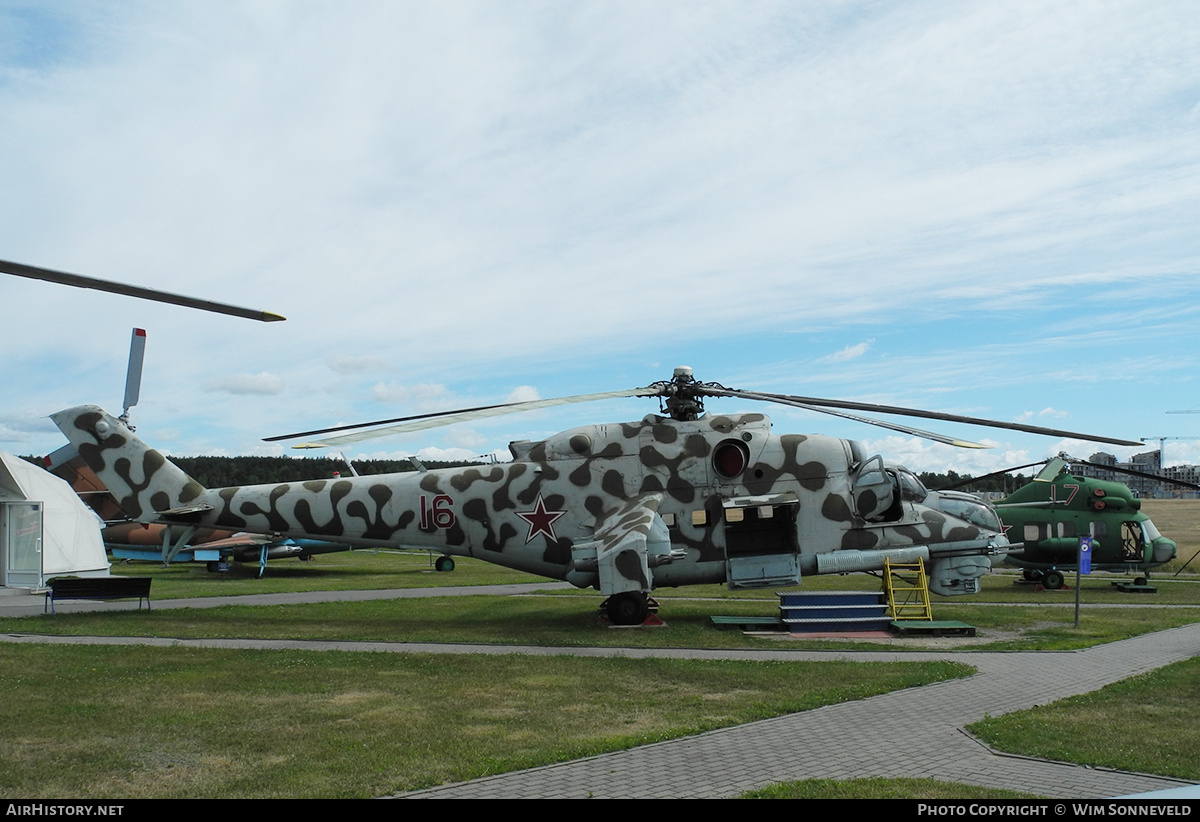 Aircraft Photo of 16 red | Mil Mi-24P | Belarus - Air Force | AirHistory.net #767006