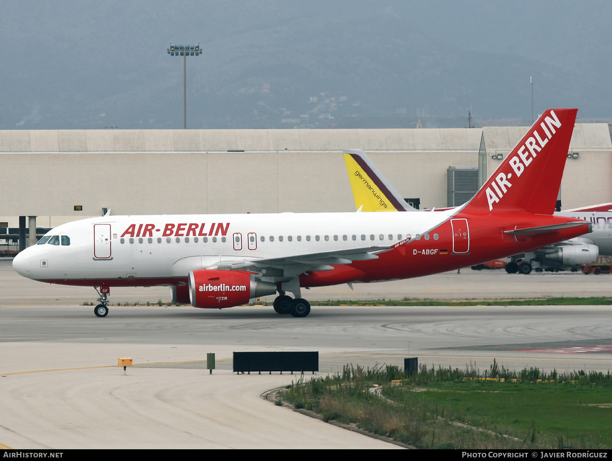Aircraft Photo of D-ABGF | Airbus A319-112 | Air Berlin | AirHistory.net #767039