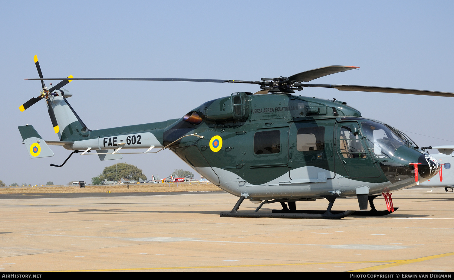 Aircraft Photo of FAE-602 | Hindustan ALH Dhruv | Ecuador - Air Force | AirHistory.net #767041