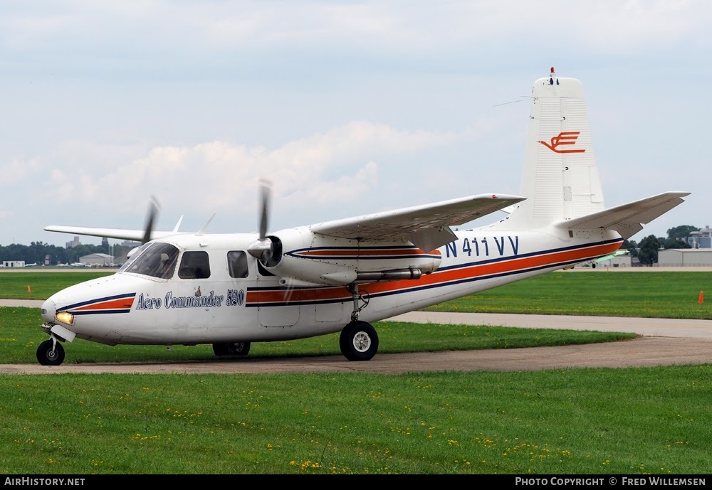 Aircraft Photo of N411VV / 52039 | Aero 520 Commander | AirHistory.net #767053