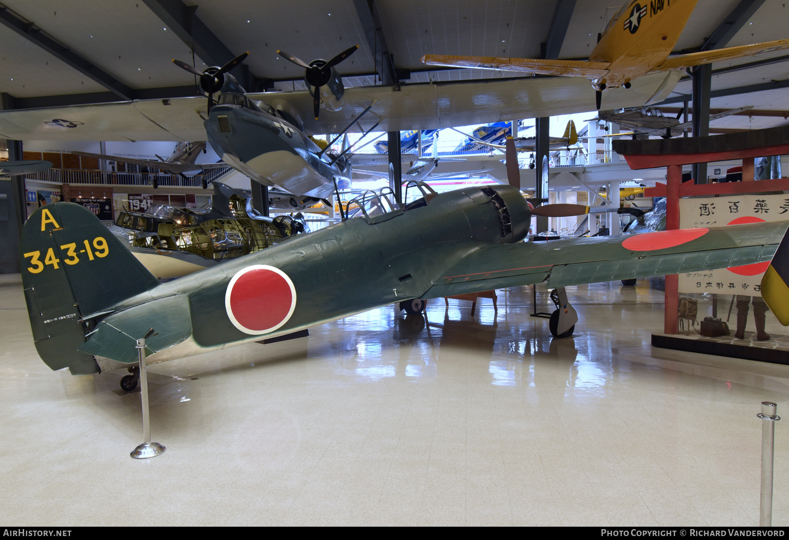 Aircraft Photo of 343-19 | Kawanishi N1K2-J Shiden-Kai | Japan - Navy | AirHistory.net #767074