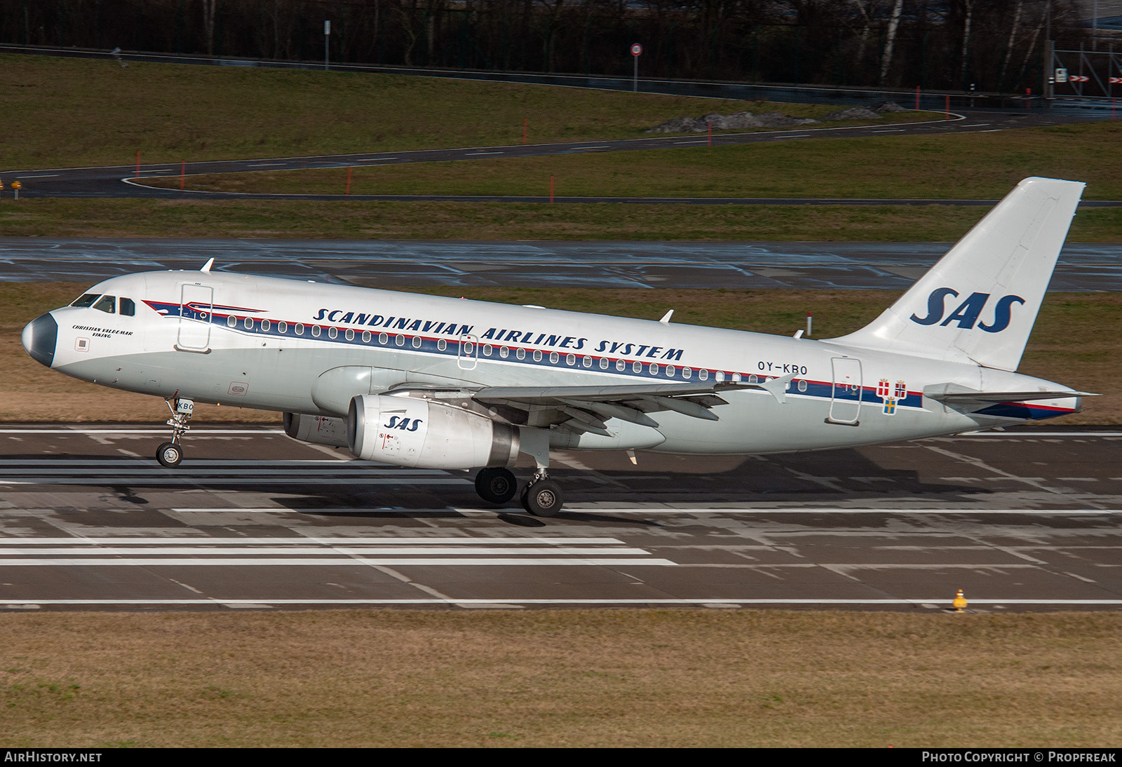 Aircraft Photo of OY-KBO | Airbus A319-132 | Scandinavian Airlines - SAS | Scandinavian Airlines System - SAS | AirHistory.net #767077