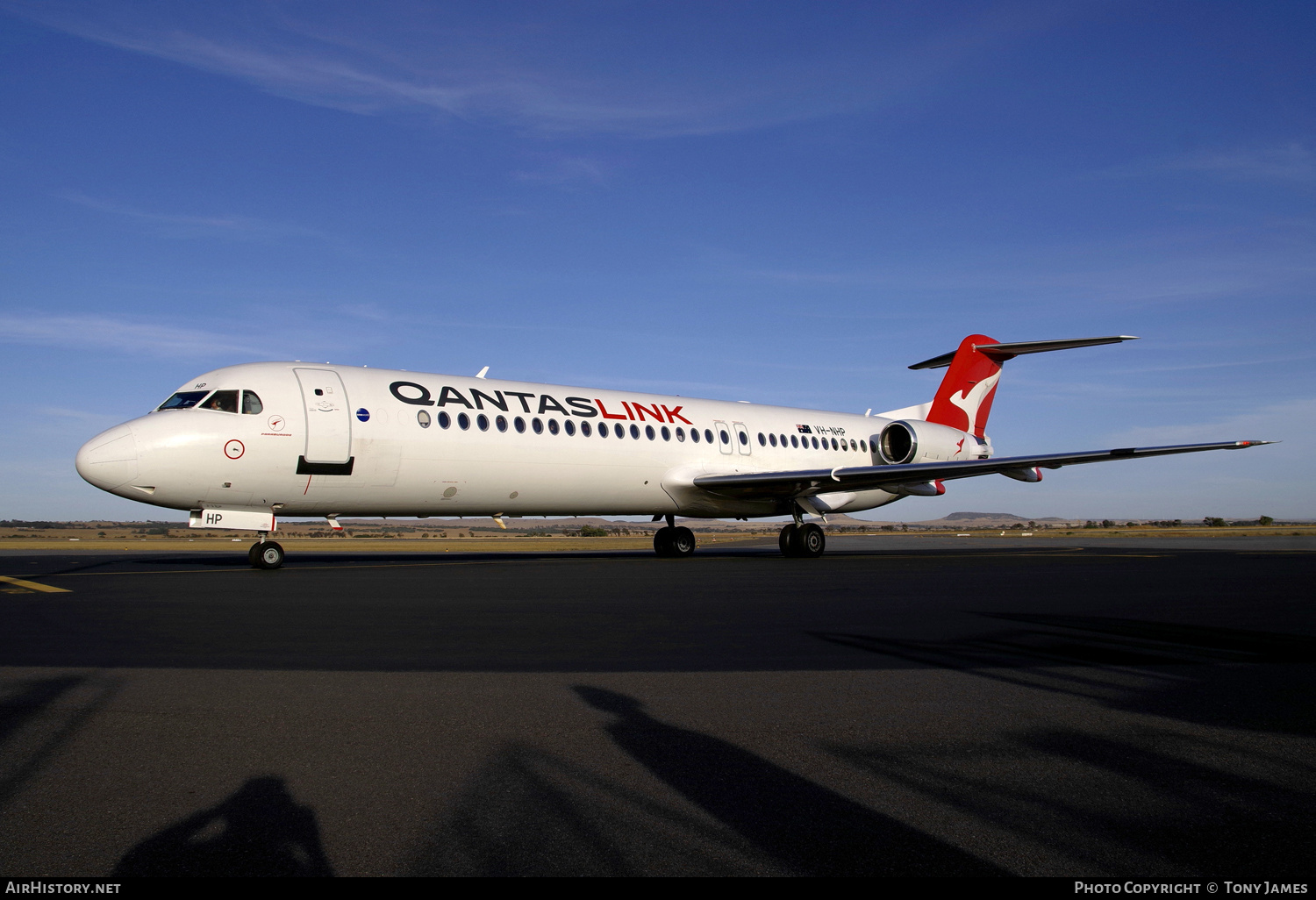 Aircraft Photo of VH-NHP | Fokker 100 (F28-0100) | QantasLink | AirHistory.net #767083