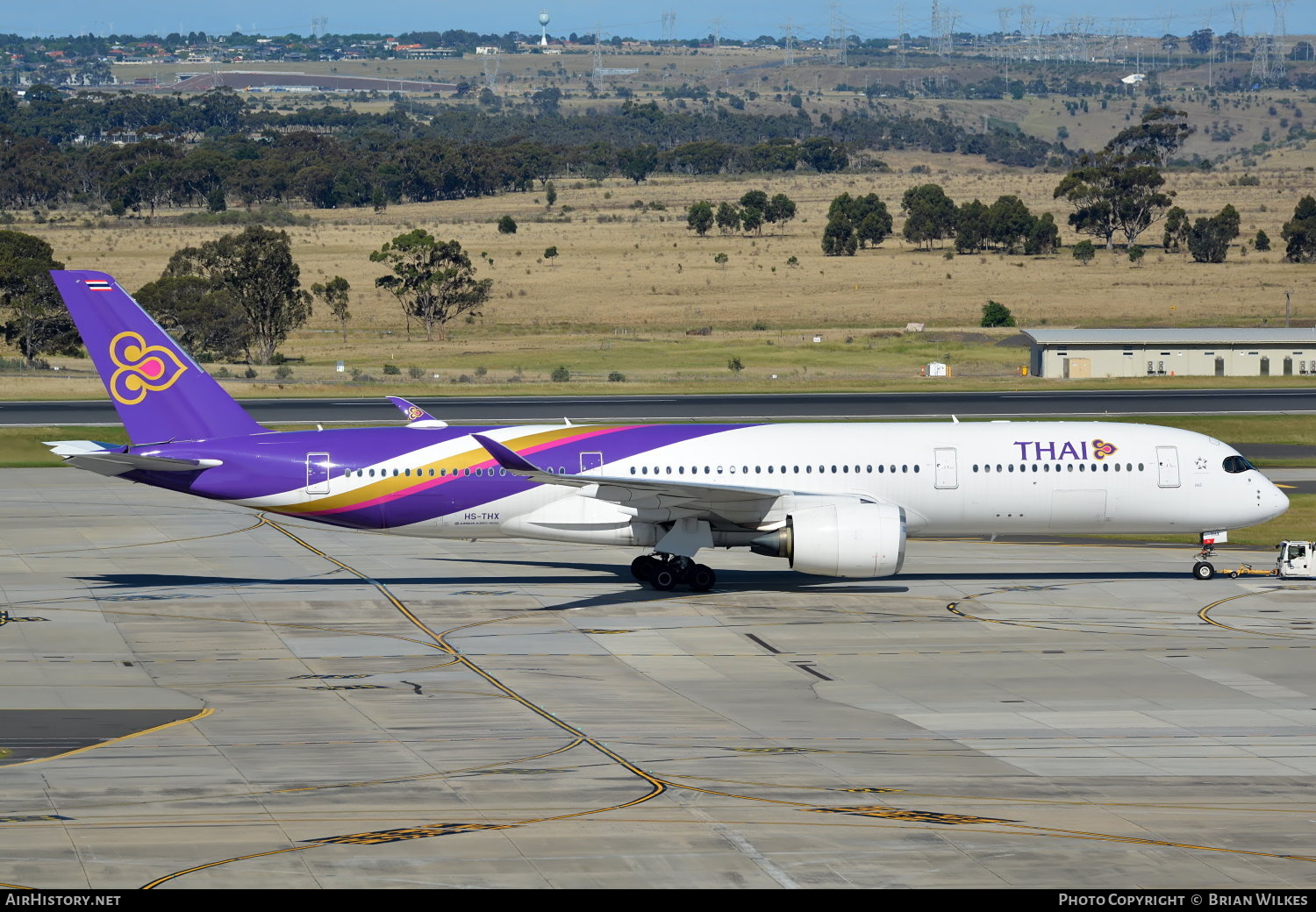 Aircraft Photo of HS-THX | Airbus A350-941 | Thai Airways International | AirHistory.net #767085
