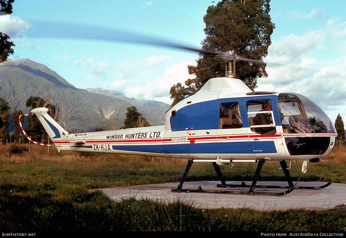 Aircraft Photo of ZK-HJA | Fairchild Hiller FH-1100 | Winged Hunters | AirHistory.net #767094