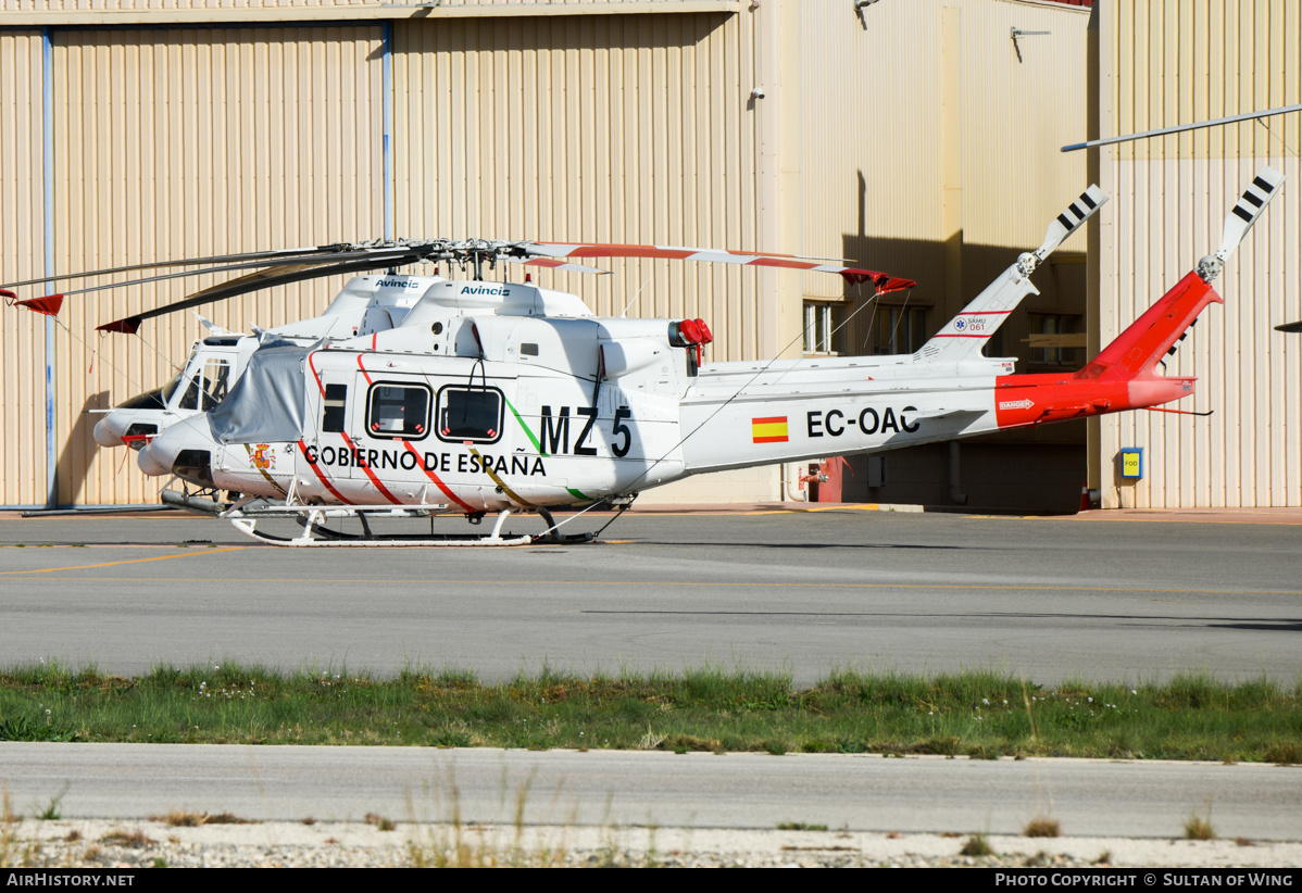 Aircraft Photo of EC-OAC | Bell 412HP | Avincis | AirHistory.net #767098