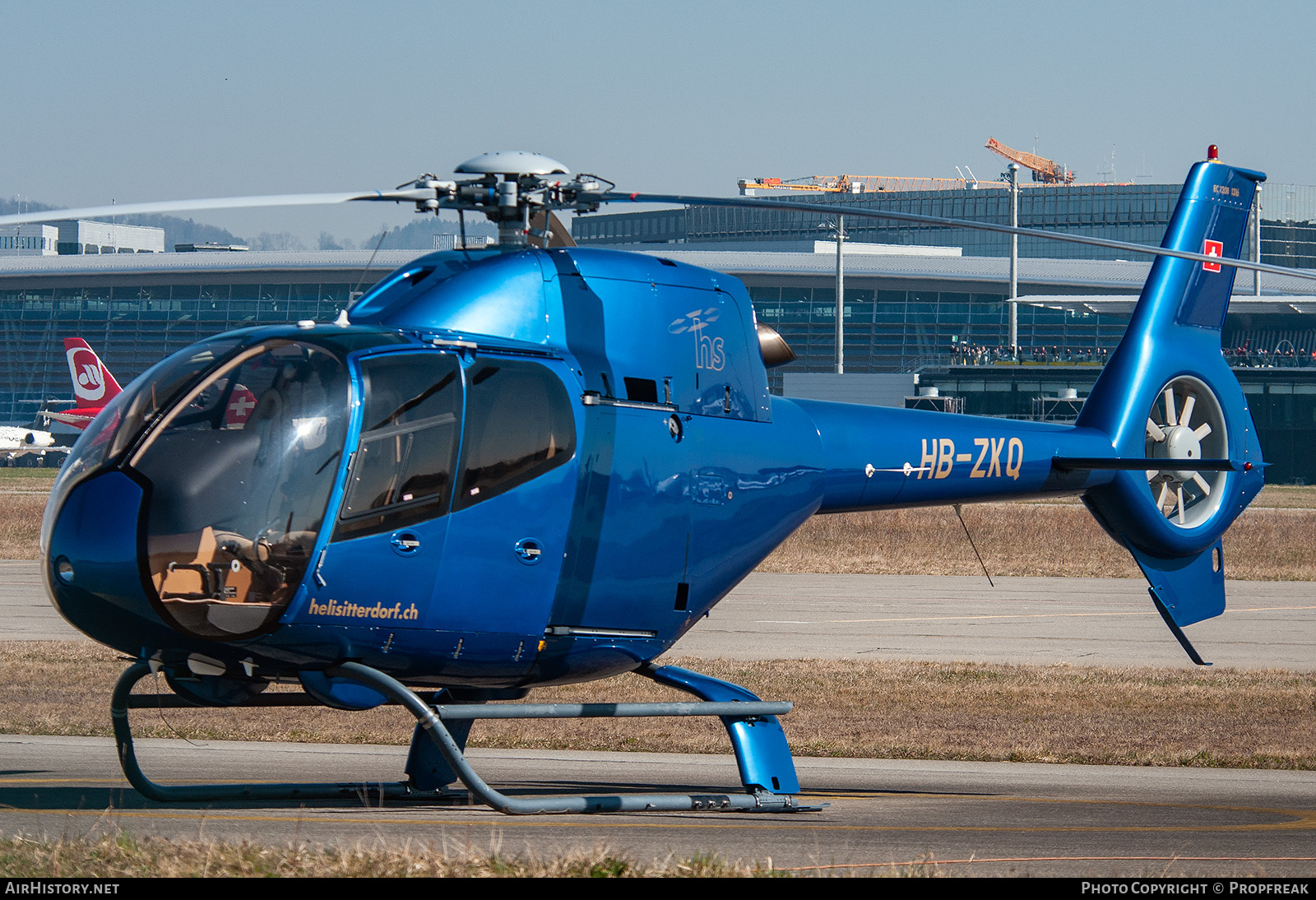 Aircraft Photo of HB-ZKQ | Eurocopter EC-120B Colibri | Heli Sitterdorf | AirHistory.net #767111