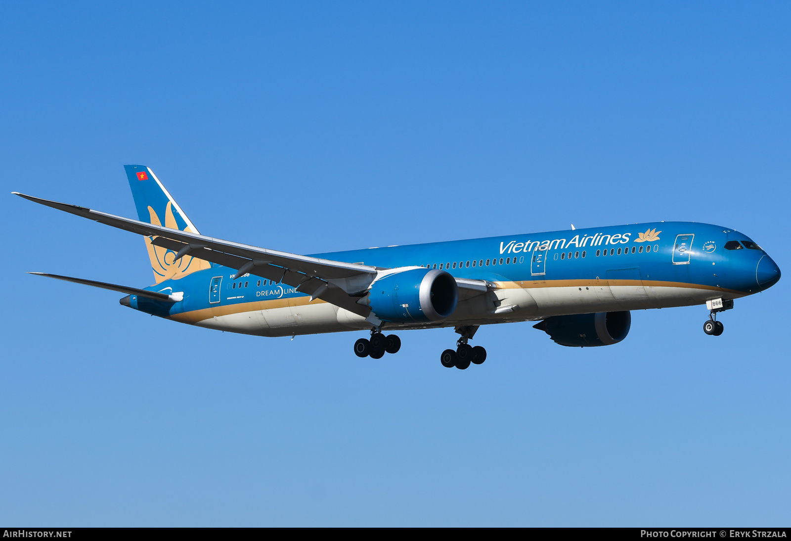 Aircraft Photo of VN-A866 | Boeing 787-9 Dreamliner | Vietnam Airlines | AirHistory.net #767136
