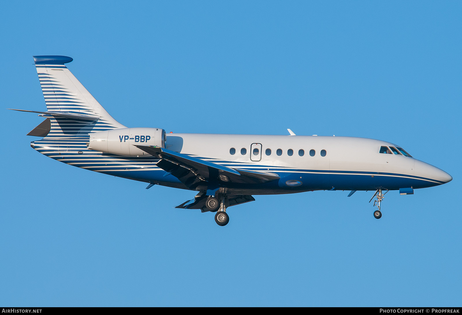 Aircraft Photo of VP-BBP | Dassault Falcon 2000 | AirHistory.net #767140
