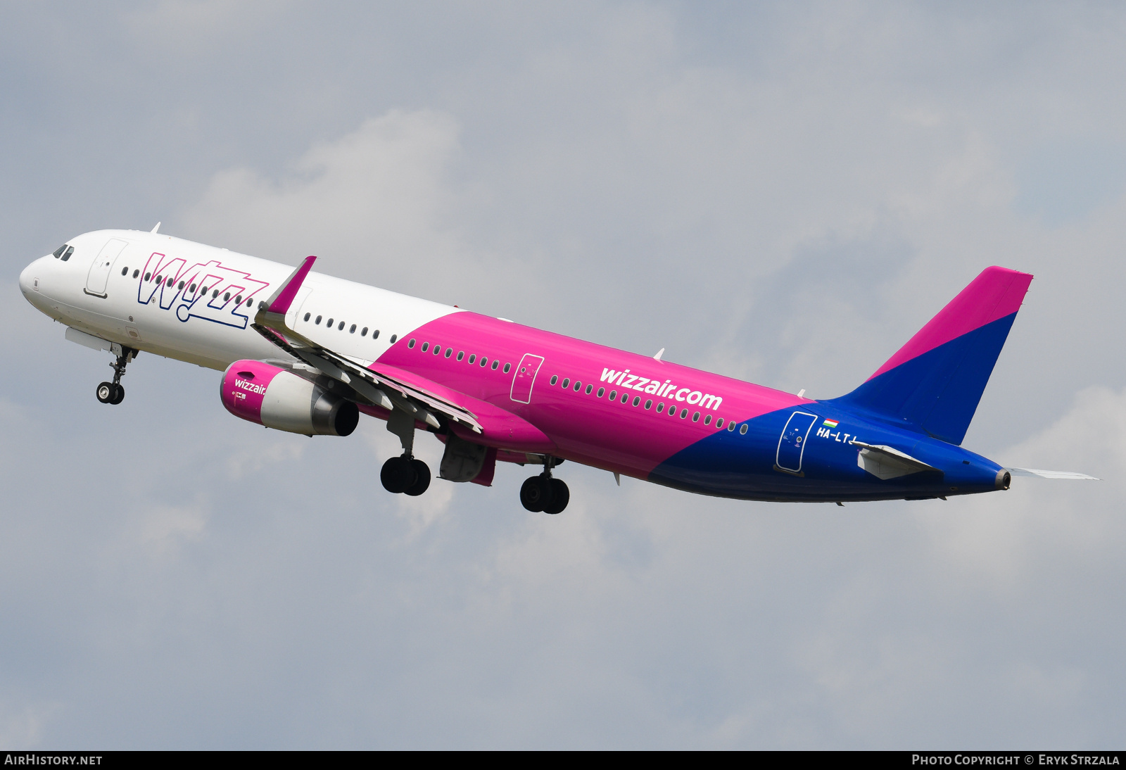 Aircraft Photo of HA-LTJ | Airbus A321-231 | Wizz Air | AirHistory.net #767146